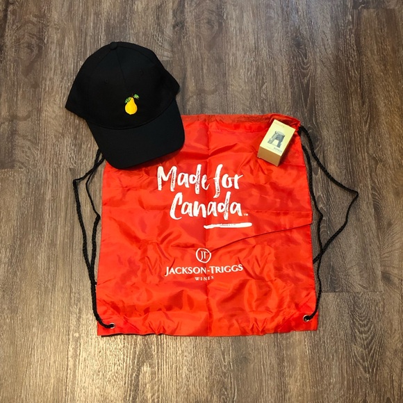 Other - Jackson-Triggs Red Drawstring Bag Bundle